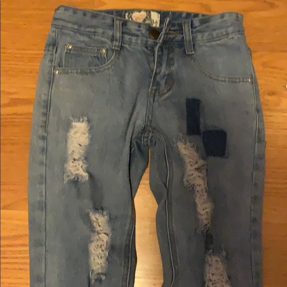 Boohoo jeans never worn size 2 - Picture 2 of 3
